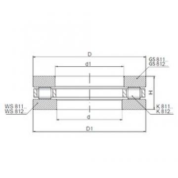 ISO 81196 thrust roller bearings