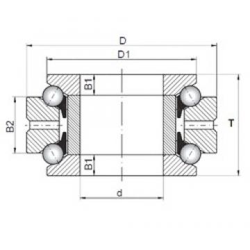 ISO 234432 thrust ball bearings