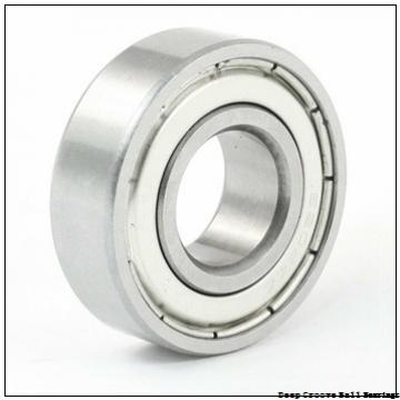 12 mm x 24 mm x 6 mm  NACHI 6901NSE deep groove ball bearings