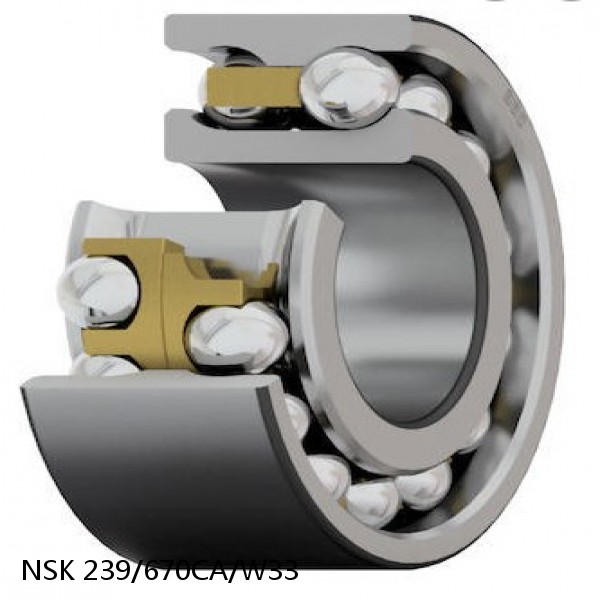239/670CA/W33 NSK Double row double row bearings