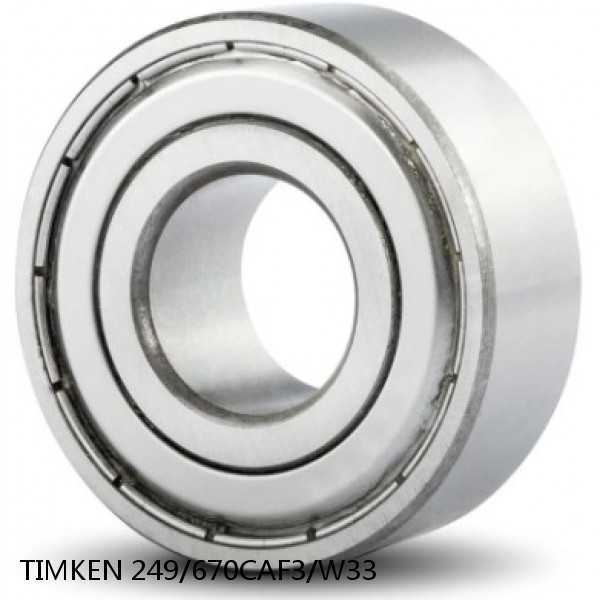 249/670CAF3/W33 TIMKEN Double row double row bearings