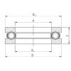 ISO 51130 thrust ball bearings #3 small image