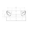 ISO 29252 M thrust roller bearings #3 small image