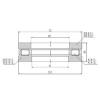 ISO 81110 thrust roller bearings #3 small image
