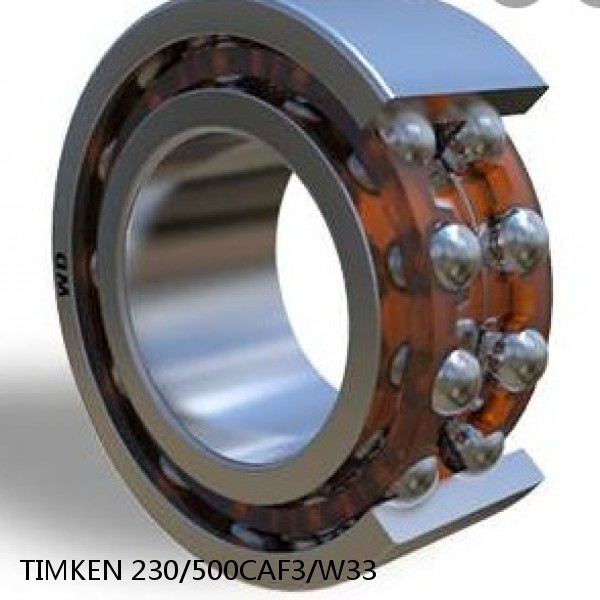 230/500CAF3/W33 TIMKEN Double row double row bearings #1 small image