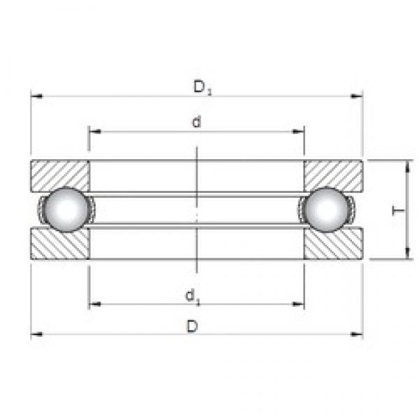 ISO 51130 thrust ball bearings #3 image
