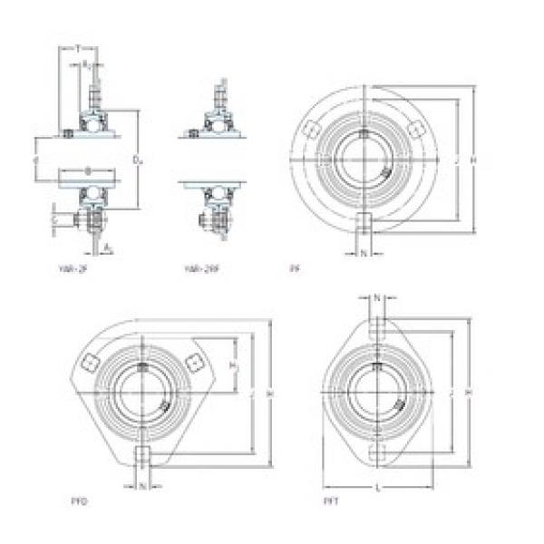 SKF PFD 1.1/4 TF bearing units #3 image