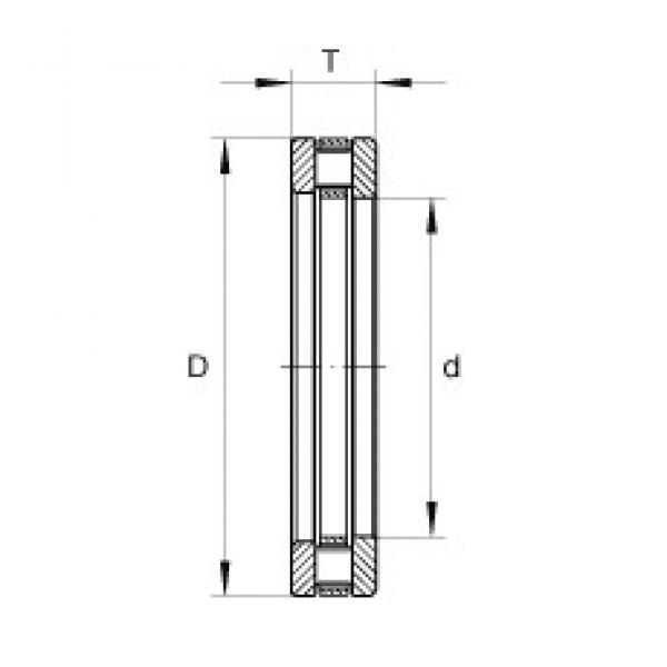 INA RTL23 thrust roller bearings #3 image