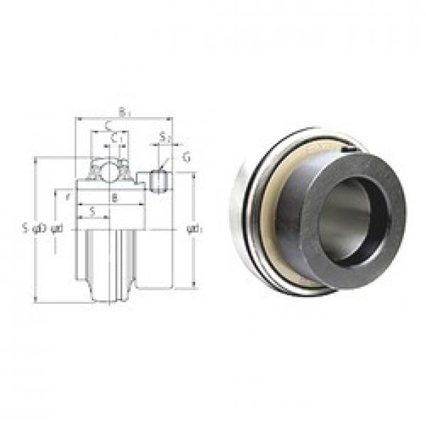 25 mm x 52 mm x 34,9 mm  FYH NA205 deep groove ball bearings #3 image