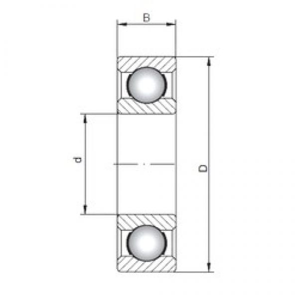 130 mm x 280 mm x 58 mm  ISO 6326 deep groove ball bearings #3 image