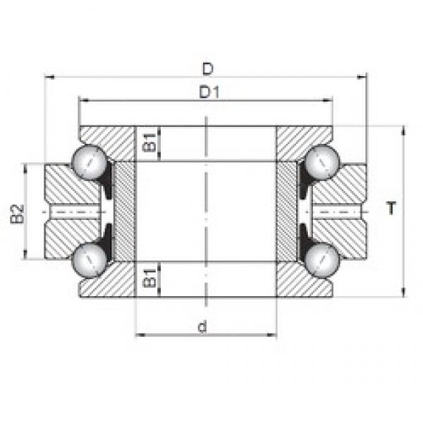 ISO 234406 thrust ball bearings #3 image