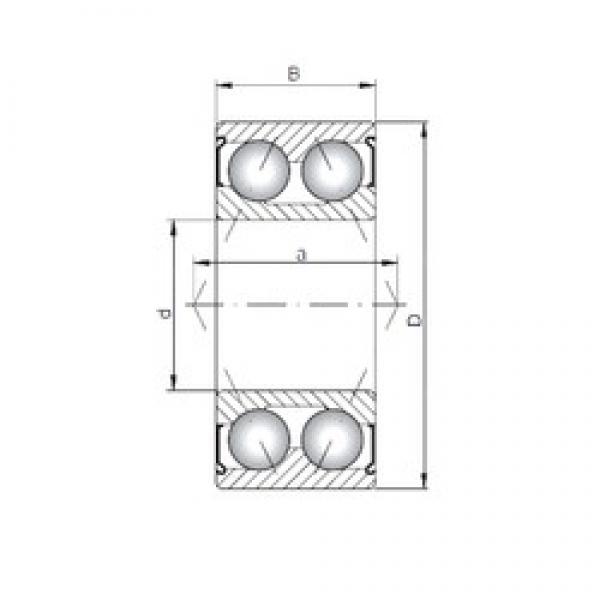 ISO 3308 ZZ angular contact ball bearings #3 image