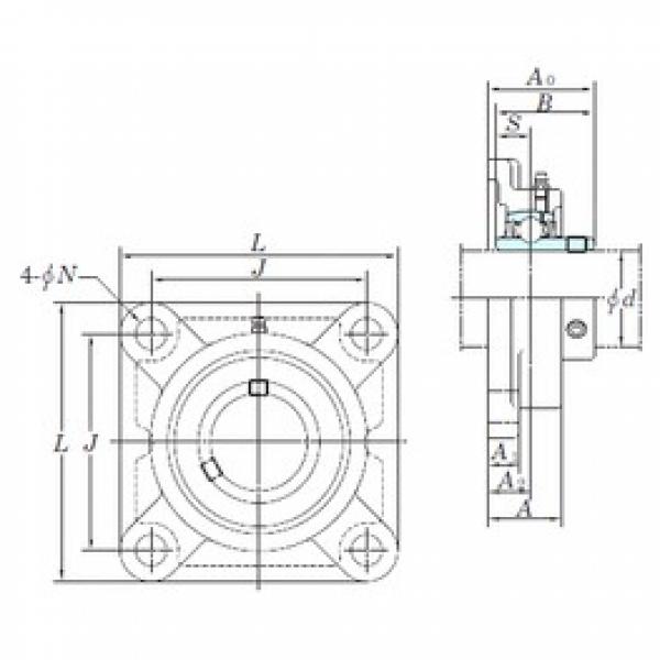 KOYO UCFX16 bearing units #3 image