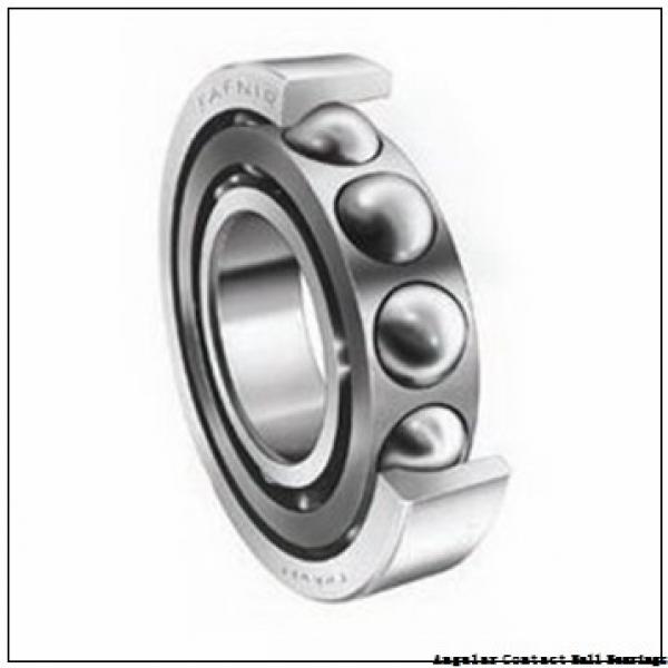 38 mm x 87,4 mm x 54,8 mm  NSK 38BWK01J angular contact ball bearings #1 image