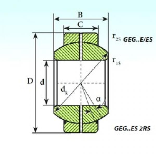 40 mm x 68 mm x 40 mm  ISB GEG 40 ES plain bearings #3 image
