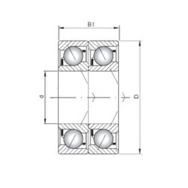 ISO 7019 ADT angular contact ball bearings #3 image